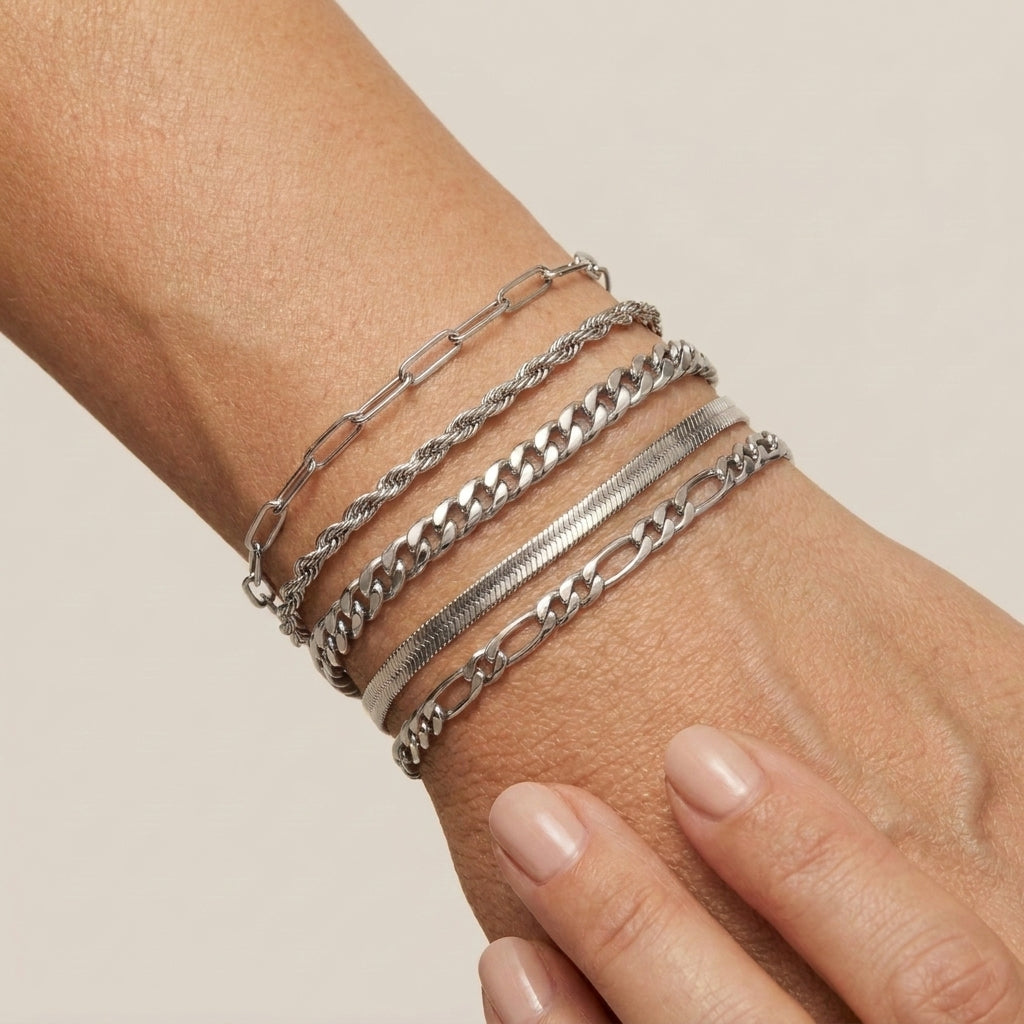 5pc Classic Bracelets Stack