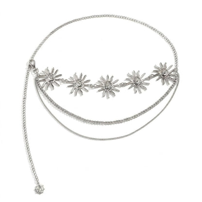 Adjustable Boho Sun Waist Chain