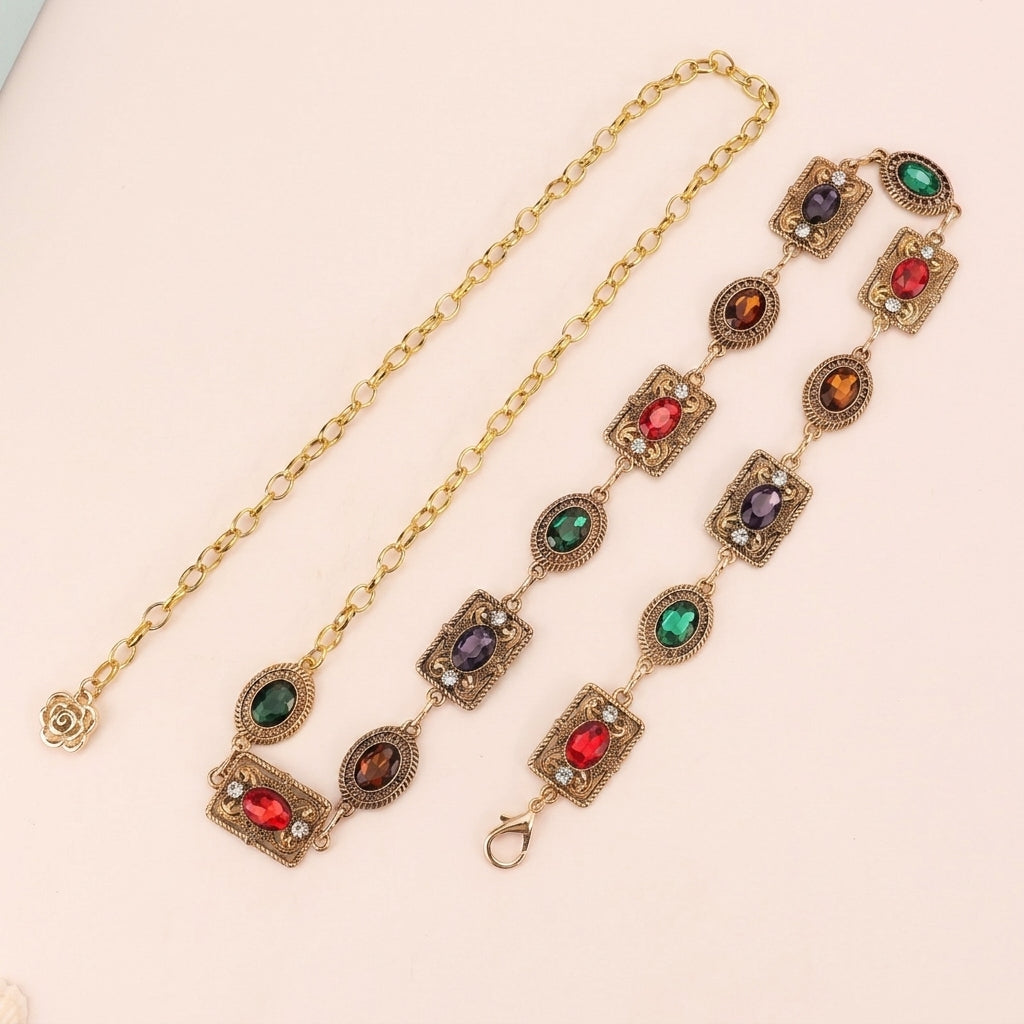 Boho Gem Set Country Inspired Waist Chain