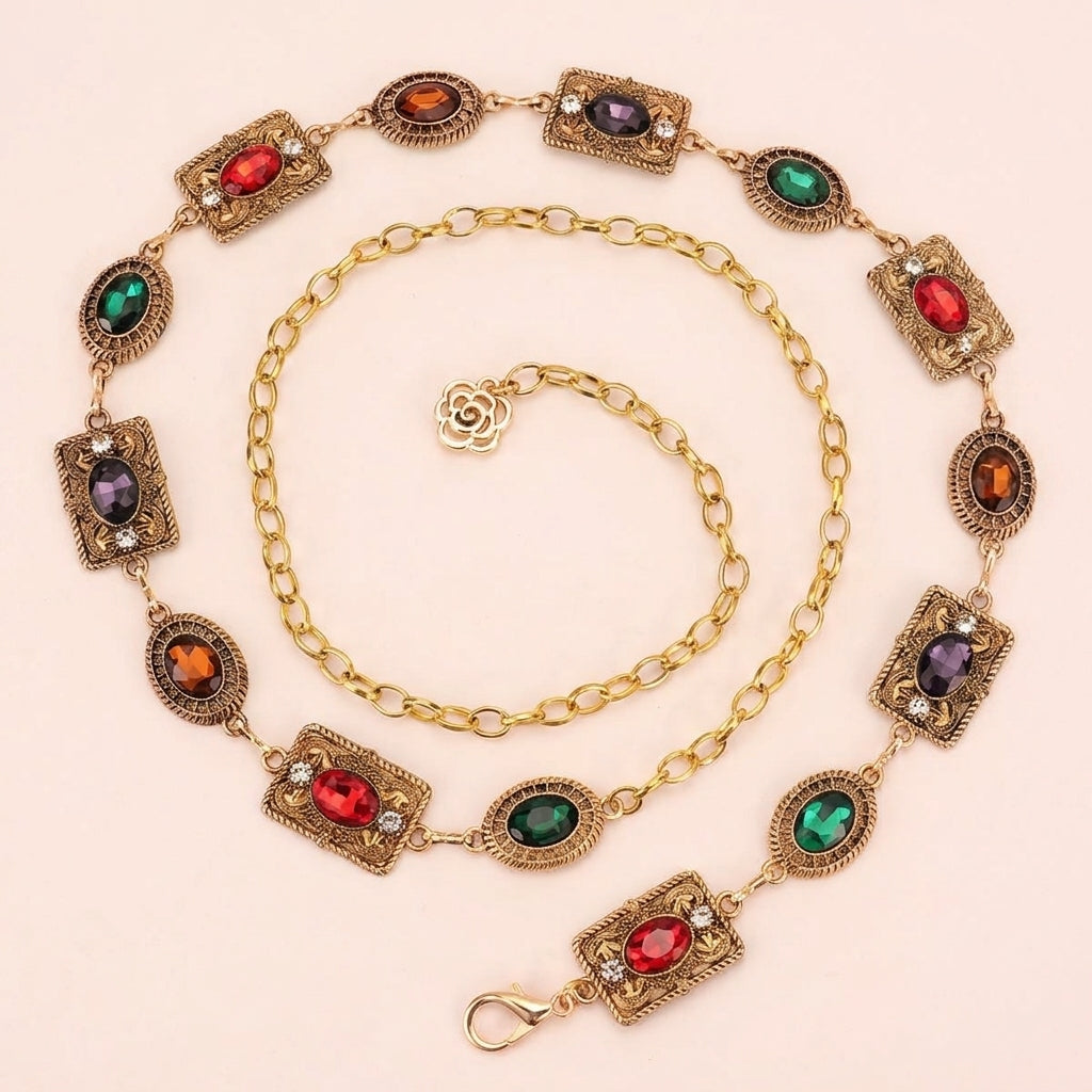 Boho Gem Set Country Inspired Waist Chain