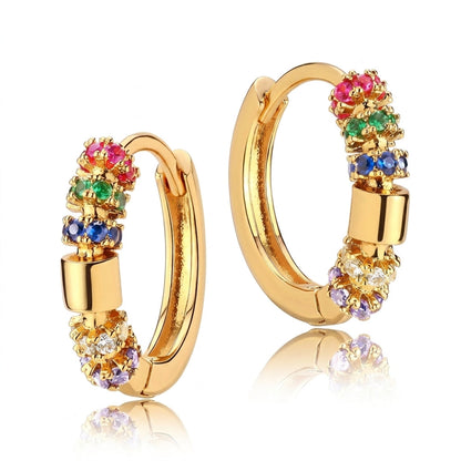 5 Sets of Colorful & Classy Huggie Earrings