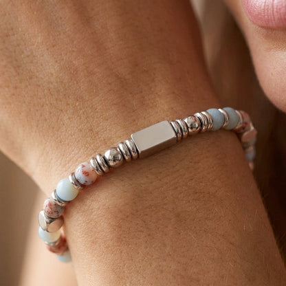 Geometric Beaded Boho Bracelet