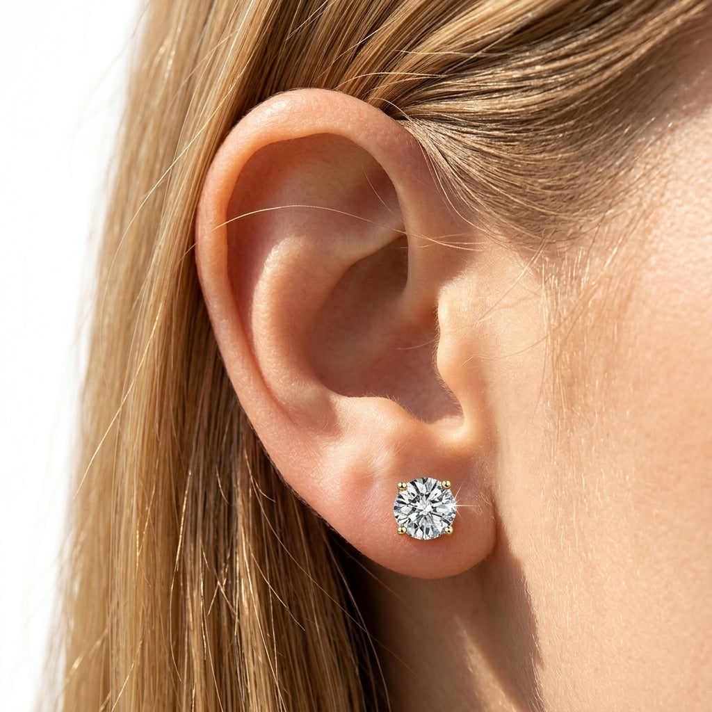 Classics CZ Stud Earrings