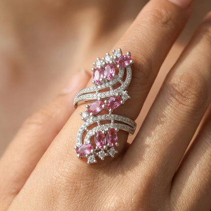 Bold Amethyst Elegant Ring