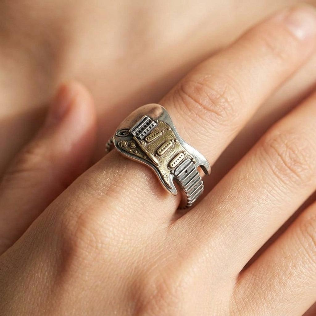 Adjustable Guitar Design Ring