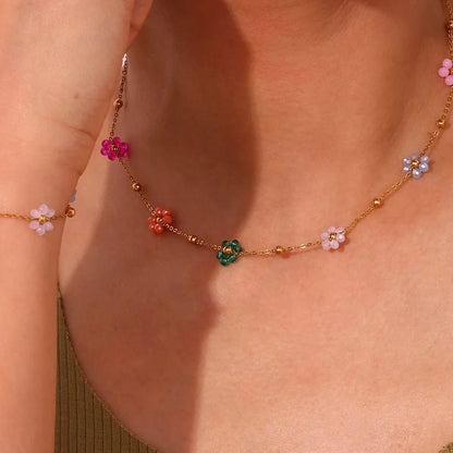 Dainty Spring Floral Jewelry Collection