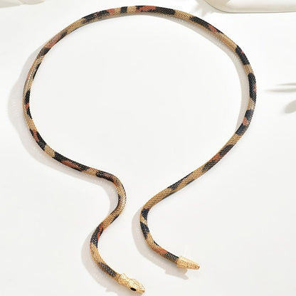 Adjustable Bending Snake Necklace