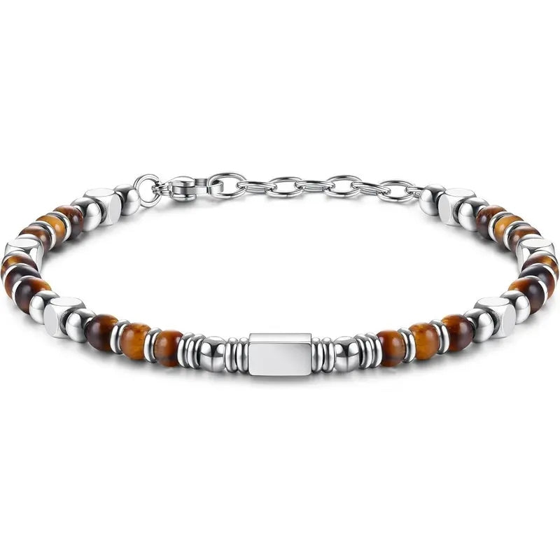 Geometric Beaded Boho Bracelet