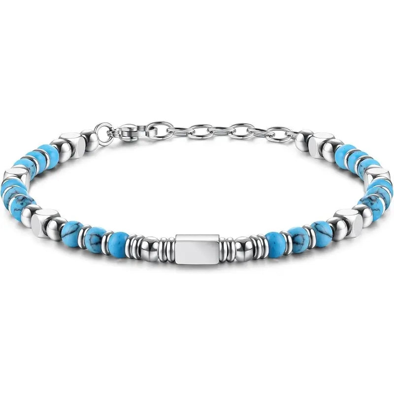 Geometric Beaded Boho Bracelet